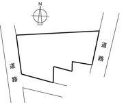 土地(売地) 兵庫県美方郡香美町香住区隼人 山陰本線 佐津駅 徒歩54分の画像１