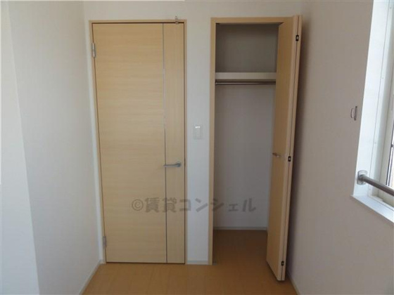収納&nbsp;洋室６帖の方の収納です。