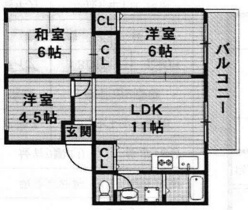 茨木市真砂３丁目のアパート